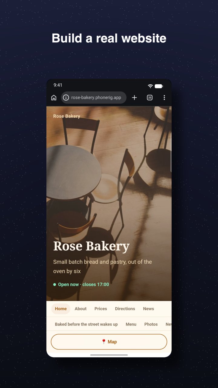 Your website